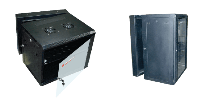 Wall Mount Double Section Network Cabinets